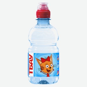 Вода Тбау Три Кота н/газ с рождения 330мл бут