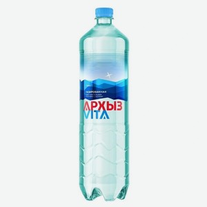 Вода прир.мин.  Архыз Vita  газ. 1,5 л ПЭТ