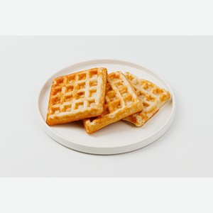 Вафли бельгийские без глютена с яблоком, зам. 220 г