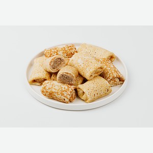 Блинчики мини с мясом  По-домашнему , зам. 600 г