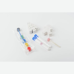 Творческий набор из гипса  Пряничный человечек и ёлка  1 уп