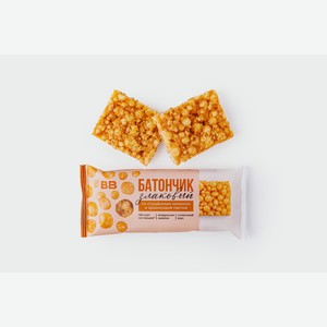 Батончик злаковый со сгущенным молоком и арахисовой пастой 30 г