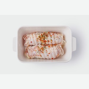 Рулетики из цыпленка-бройлера с сыром фета и шпинатом 500 г