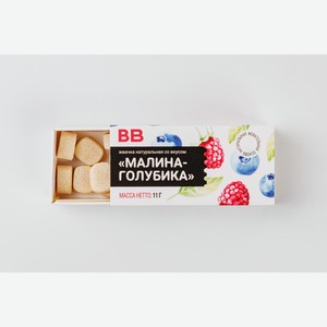 Жвачка натуральная со вкусом Малина-голубика 11 г