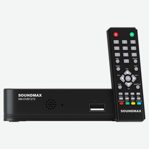 Тюнер Soundmax SM-DVBT272 черный