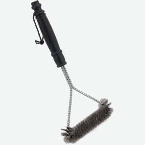 Щетка для чистки барбекю нержавеющая щетина 30*15см