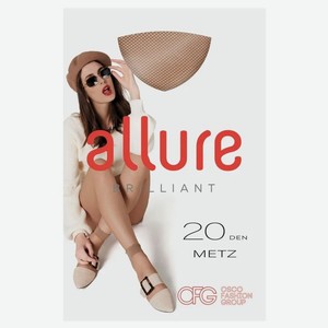 Носки Allure ALR Metz женские 20 ден noisette бежевые, р.35-40