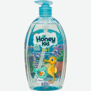 Средство для купания и шампунь Honey Kid 2в1 750мл, 750 мл