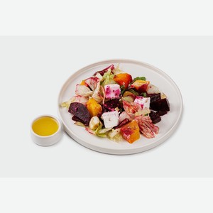 Салат с запеченной тыквой, свеклой и грецким орехом 142 г