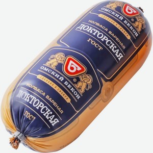 Колбаса вареная Омский Бекон Докторская 450 г