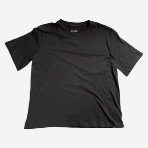 Футболка базовая для мужчин, черная, артикул ML-002/3 р.48
