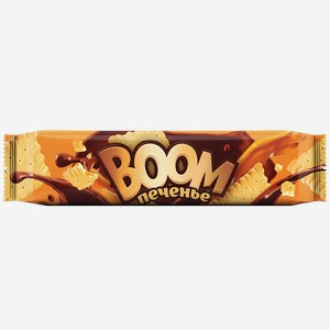 Батончик BOOM карамель-печенье, 42г