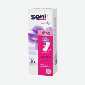 Прокладки урологические женские Seni LADY ultra micro,16 шт.