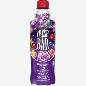 Напиток безалкогольный FRESH BAR Мэджик Скиллс энергетический сильногаз. ПЭТ, Россия, 0.48 L