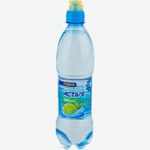 Напиток безалкогольный ЛЕНТА со вкусом лайма и мяты ПЭТ, Россия, 0.5 L