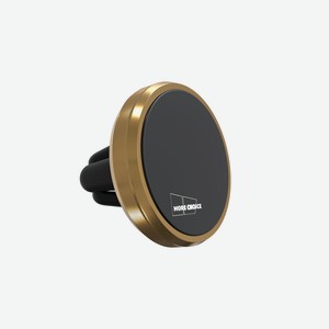 Держатель автомобильный магнитный More choice C01, золото
