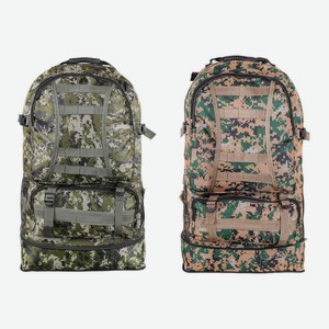 Рюкзак туристический РУССО ТУРИСТО, 55 литров, 2 цвета, 60х38х18 см, полиэстер