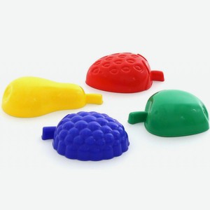 Формочки  Фрукты , 4 шт П-40275