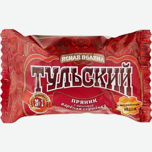 Пряники Ясная Поляна Тульский Пряник с начинкой Вареная сгущенка 45г, 45 г