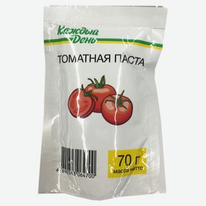 Паста томатная «Каждый день», 70 г
