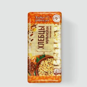 Хлебцы мультизлаковые «Хлебцы доброго дня» с морской солью, 60 г