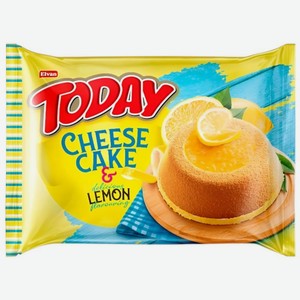 Пирожное Elvan Today Чизкейк со вкусом лимона 40г, 40 г
