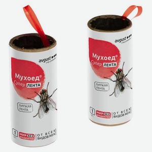 Лента от мух Avgust Мухоед, 1 шт