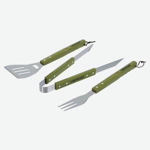 Набор для барбекю BoyScout вилка, лопатка, щипцы