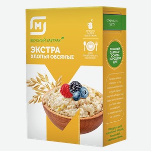 Хлопья овсяные ЧУДЕСНЫЙ КРАЙ, Экстра, 400г