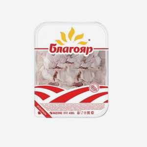 Желудки Благояр цыпленка-бройлера охлажденные, 490 г