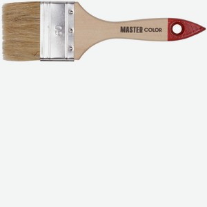 Кисть флейцевая, натур. щетина, 55% топс, лакиров.ручка, ширина 60 мм