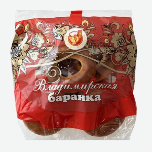 ЗОЛОТОЙ КОЛОБОК Баранка сахар с маком 350г п/п(Влад ХК):12