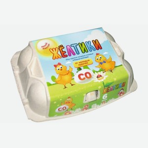 Яйцо куриное С0 Сеймовская ПФ Жёлтики 6 шт