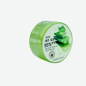 Гель для лица и тела Royal Skin многофункциональный с 95% содержанием Aloe 300 мл