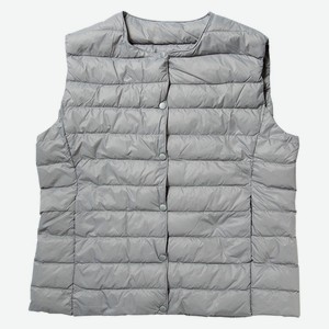 Жилет женский арт. MUJK-1016-A, СЕРЫЙ, 2XL