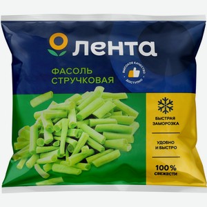Фасоль ЛЕНТА зеленая резаная зам, Сербия, 400 г