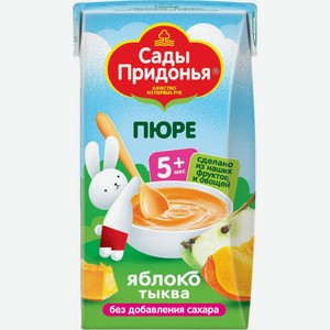 Пюре фруктово-овощное Сады Придонья яблокотыква 125г