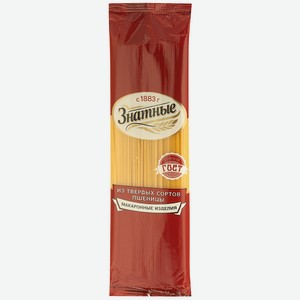 Макароны ЗНАТНЫЕ Спагетти 400 г