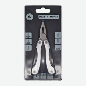 Мультитул 9в1 TEJS102 Wellfort