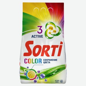 Стиральный порошок Sorti Color автомат, 6 кг