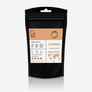 Фрукты сушеные Gifruit Хурма, 30 г