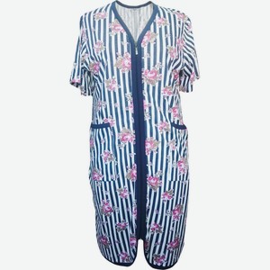 Халат женский INWIN р.44-58, кулирка, Россия