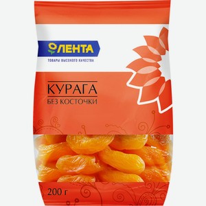Курага ЛЕНТА без косточки, Россия, 200 г