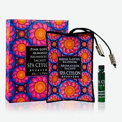 Ароматическое саше  РОЗОВЫЙ ЛОТОС И МИНДАЛЬ 