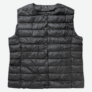 Жилет женский арт. MUJK-1016-B, ЧЁРНЫЙ, 4XL