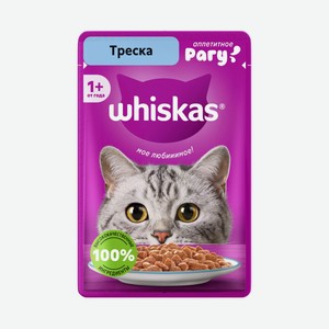Влажный полнорационный корм WHISKAS для взрослых кошек рагу