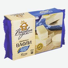 Вафли Пышкин Дом, Сгущённое Молоко, 230 Г