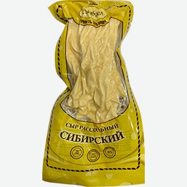 Сыр Сибирский, Сыродел, Копчёный, Рассольный, 100 Г