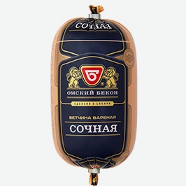 Ветчина Сочная, Омский Бекон, 400 Г
