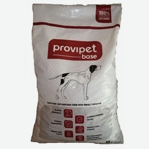 Корм сухой полнорационный для собак Provipet с говядиной, 10 кг